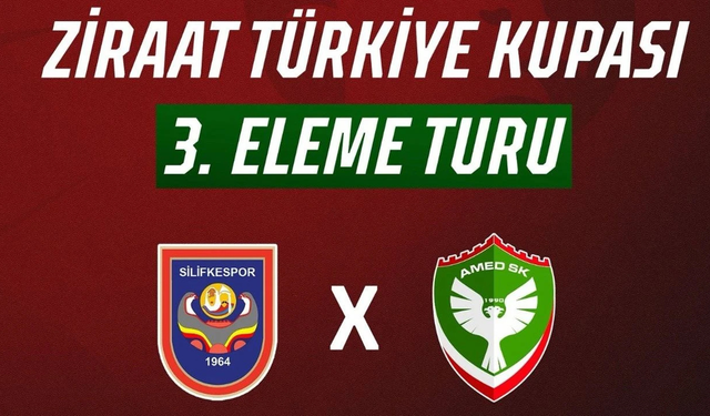 Amedspor’un kupadaki rakibi Silifke Belediyespor oldu