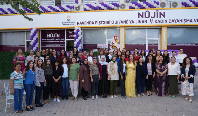 Bismil’de Nujin Kadın Yaşam Merkezi Açıldı: “Kadınların evi, yurdu olacak”