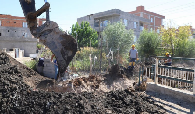 Bismil’de yıllardır süren altyapı sorunu çözülüyor