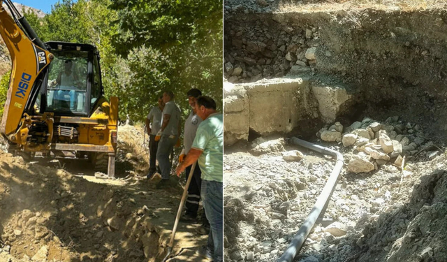 DİSKİ, Çüngüş’teki su sıkıntısını yeni kaynakla giderdi