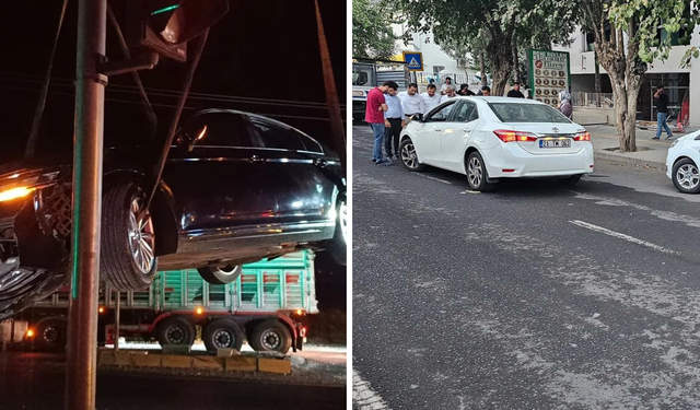 Diyarbakır Bismil’de art arda kazalar: Maddi hasar ve yaralı var