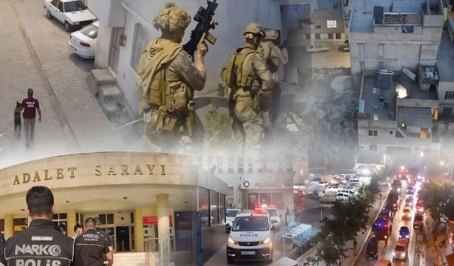 Diyarbakır’da da operasyon: Jandarma 7 ilde düğmeye bastı