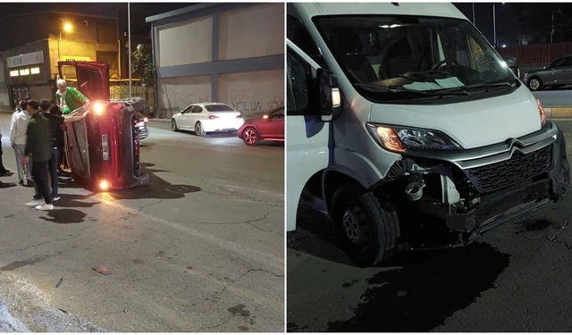 Diyarbakır’da korkutan trafik kazası
