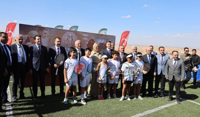 Diyarbakır’da tarihle tenis buluşması: 1. Zerzevan Cup başladı