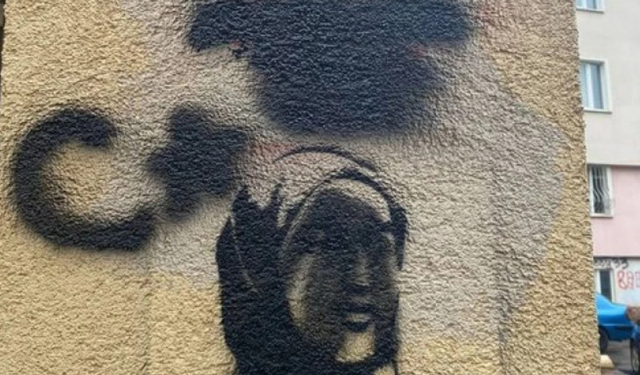 Rojin Kabaiş’in anısına yapılan duvar yazısına saldırı