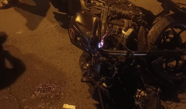 Silvan’da otomobil ile motosiklet çarpıştı: 1 yaralı