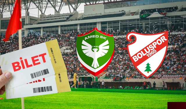 Amedspor taraftarları biletleri tüketti: Boluspor deplasmanı hazır