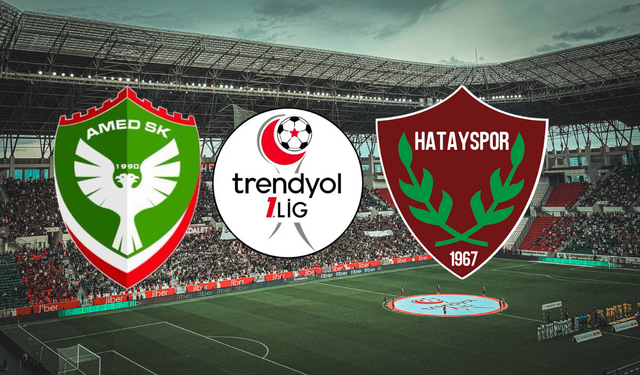 Amedspor–Hatayspor maçı hangi kanalda? Yayın saati ve tüm detaylar belli oldu!