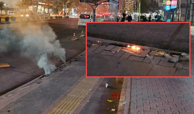 Diyarbakır’da yeraltı elektrik kabloları alev aldı: Mahallede kısa süreli panik