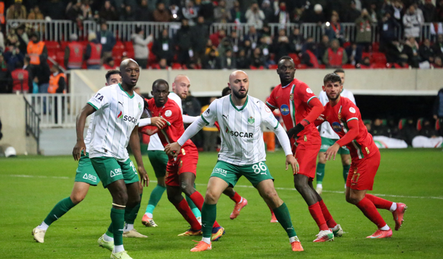 Amedspor devreyi önde kapattı: Moreno sahneye çıktı