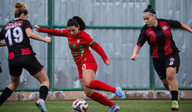 Amedspor Kadın Futbol Takımı’ndan gövde gösterisi: Fatih Vatanspor’a 6-1