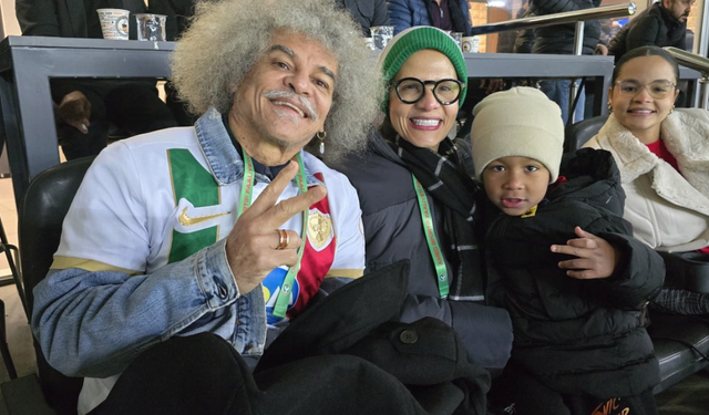 Amedspor maçında dünya yıldızı: Carlos Valderrama