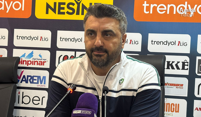 Amedspor Teknik Direktörü Kaloğlu: “Dünyanın her yerinden destek alıyoruz”