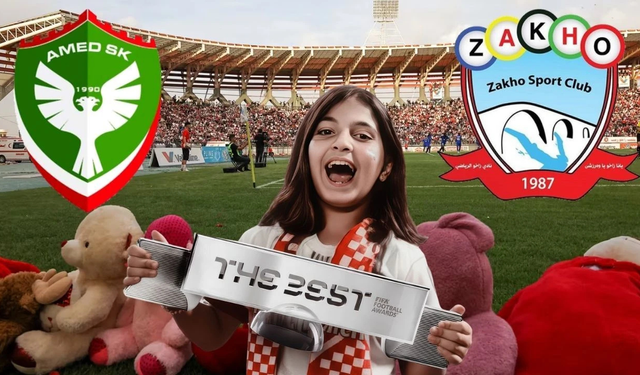 Amedspor’dan Zaho SC taraftarlarına: Bu ödül size yakıştı