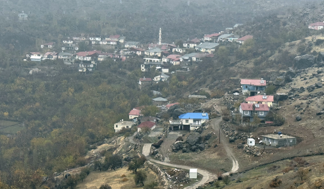 Çüngüş ilçesinde kış mesaisi: Toprak evlerde loğ geleneği sürüyor