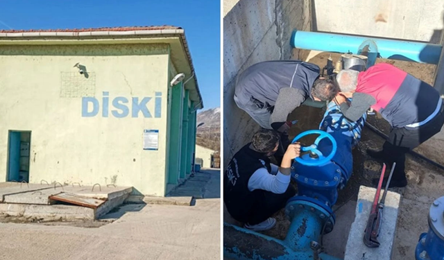 DİSKİ, Ergani’deki Pompa İstasyonunda bakım ve denetim başlattı