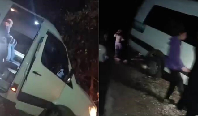 Diyarbakır-Kulp yolunda kazada şans eseri kimseye bir şey olmadı