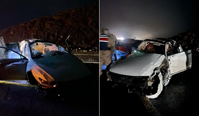Diyarbakır’da otomobil devrildi: 1 ölü, 1 yaralı