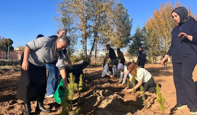 Diyarbakır’da şiddet yüzünden ölen kadınlar için hatıra ormanı oluşturuldu