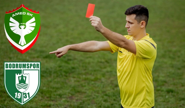 Lider Amedspor’un Bodrum deplasmanında hakemi belli oldu