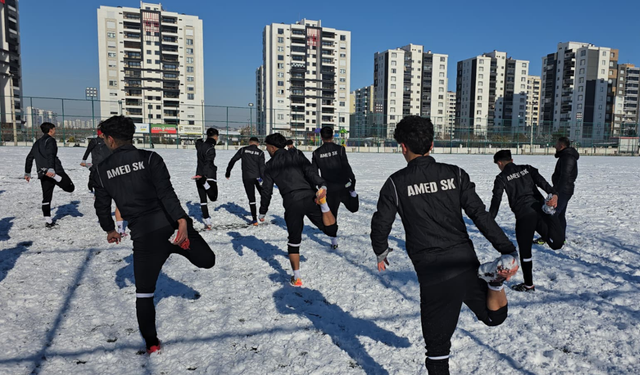 Amedspor altyapısı her şartta çalışıyor: ‘Bu gençler geleceğimiz’