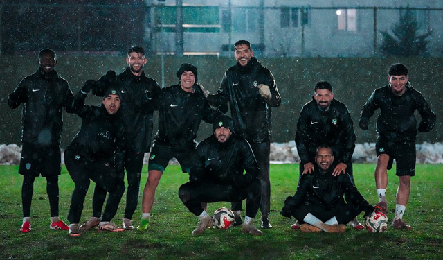 Amedspor’dan soğuk hava mesaisi: Kar altında deplasman hazırlığı