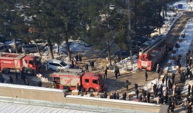 Diyarbakır’da hastanede yangın paniği! Başhekimden açıklama geldi
