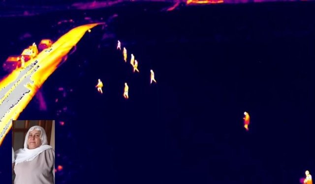 Diyarbakır'daki kayıp anne için termal kamera ve dronlar devreye girdi