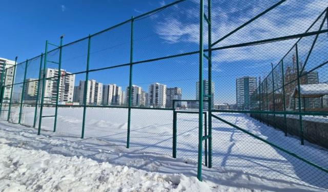 Diyarbakır’da amatör liglere kar engeli: Maçlar bir hafta daha ertelendi