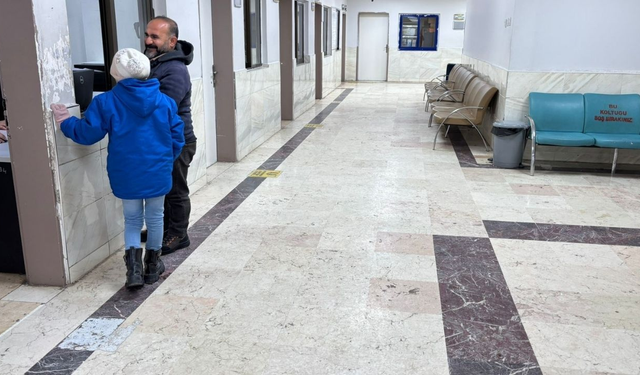 Diyarbakır’da dondurucu soğuklar hastaneleri boşalttı