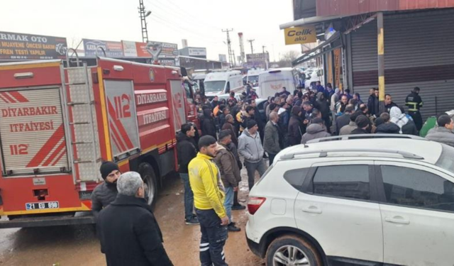 Diyarbakır'da sanayi sitesinde patlama: 1’i ağır 4 yaralı