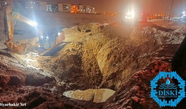 Ergani'deki su krizi çözüldü: Gece gündüz demeden çalıştılar