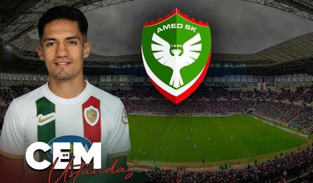 Amedspor'da Cem Üstündağ kaç yıllık imza attı?