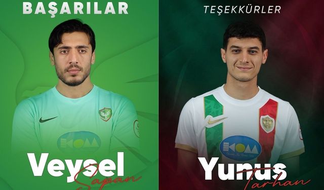 Amedspor iki oyuncuyu teşekkür ederek yolladı: Resmen duyuruldu