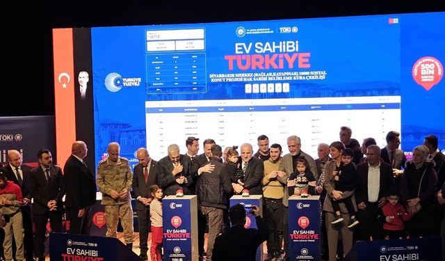 TOKİ Diyarbakır kurası sorgulama listesi: İsim isim kazananlar belli oldu