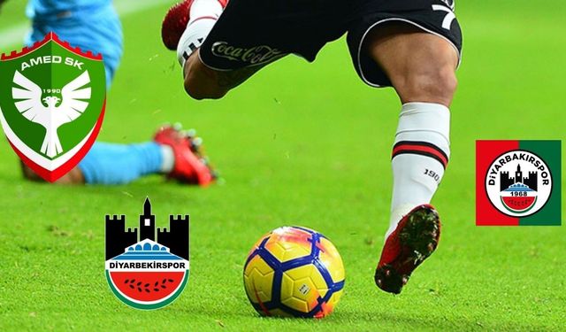 Diyarbakır'da şahane pazar: Kentte çok önemli 3 futbol maçı var