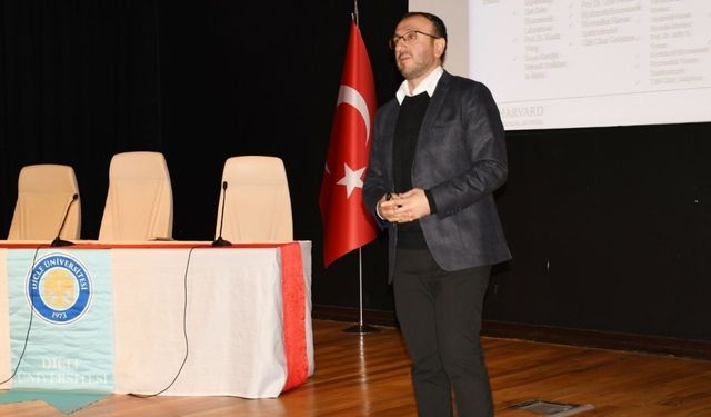 Harvard'lı bilim insanı Doç. Dr. Mustafa Ünal Dicle Üniversitesi'nde: Kariyer sırlarını anlattı