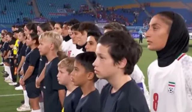 İranlı kadınlar milli marşlarını okumadı: Sığınma istiyorlar!