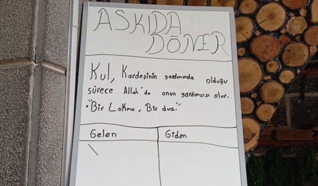 Parayı hayırsever ödüyor, döneri ihtiyaç sahibi yiyor: Diyarbakır'da örnek uygulama