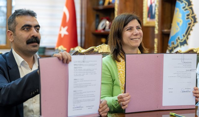 Diyarbakır Filistinli Belediye ile kardeş şehir oldu