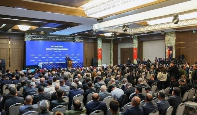 Diyarbakır'da sanayicinin feryadı Cumhurbaşkanı Yardımcısı Yılmaz'a aktarıldı