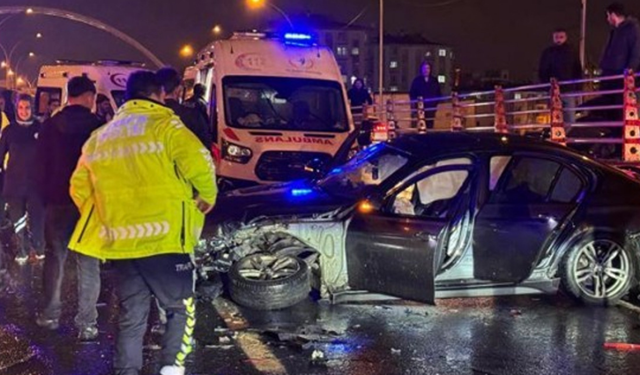 Diyarbakır’da korkutan kaza! 1’i ağır 3 yaralı