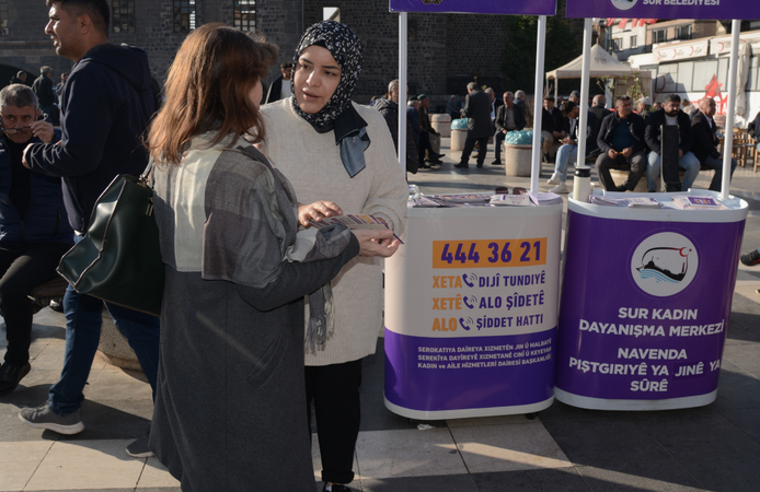 Diyarbakır’da kadına yönelik şiddetle mücadelede saha çalışmaları artıyor