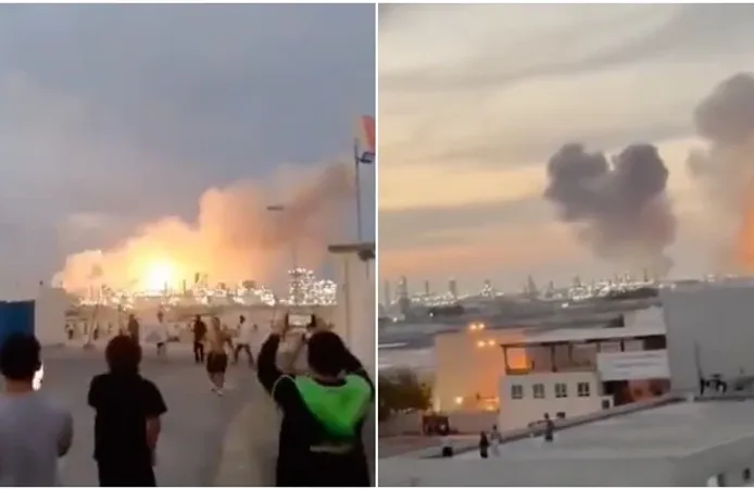 İran, Bahreyn’de petrol tesisini vurdu