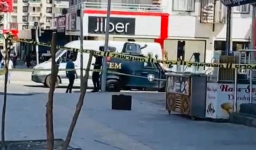 Diyarbakır'da şüpheli çanta patlatıldı