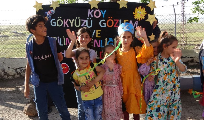 Diyarbakır'daki öğrenciler ‘Gökyüzü Gözlem ve Bilim Şenliği’ etkinliğinde buluştu