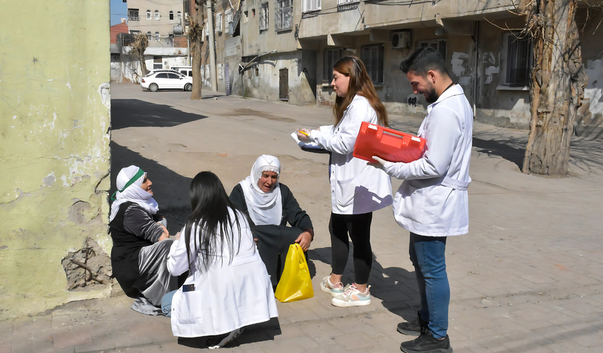 Diyarbakır’da 2 bin kişiye sağlık taraması yapıldı