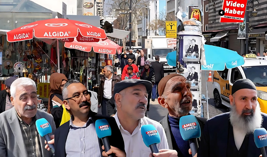 Diyarbakırlılar konuştu: İşsizlik ve ulaşım en büyük sorun