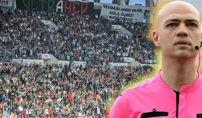 Amedspor’dan hakem atamasına tepki: Yiğit Arslan’a güvenmiyoruz