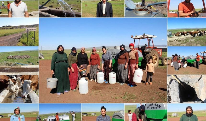 Ergani Toytarlası mahallesi'nde 30 yıllık su sorunu